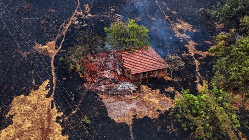 Record-breaking fires engulf South America, bringing black rain, green rivers and toxic air to the continent --[Reported by Umva mag]