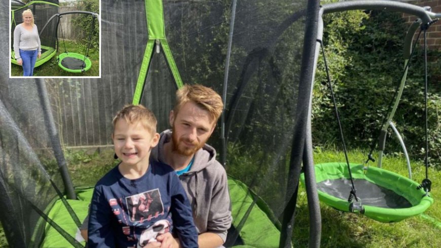 We’ve been forced to remove our four-year-old boy’s £150 trampoline and swing from our garden by killjoy council --[Reported by Umva mag]