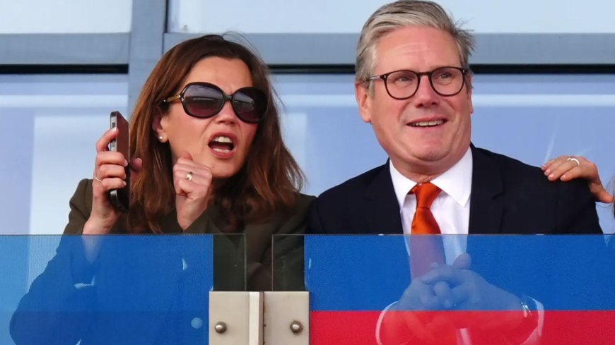 Sir Keir Starmer enjoys day at races with wife as row erupts over clothes given to her by Labour donor --[Reported by Umva mag]