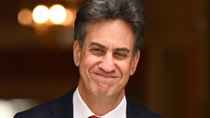 Ed Miliband accused of clobbering OAPs to fund his ‘mad dash’ to net zero --[Reported by Umva mag]