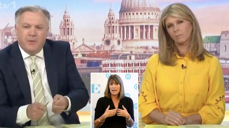 ITV boss breaks silence on 8,000 Good Morning Britain complaints after Ed Balls is slammed over interview --[Reported by Umva mag]