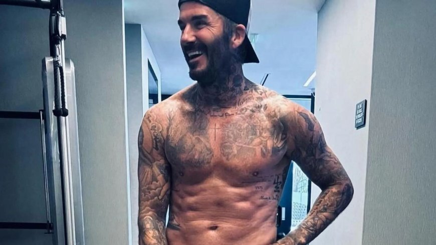 David Beckham gets ANOTHER tattoo – adding to his collection of over SEVENTY inkings --[Reported by Umva mag]