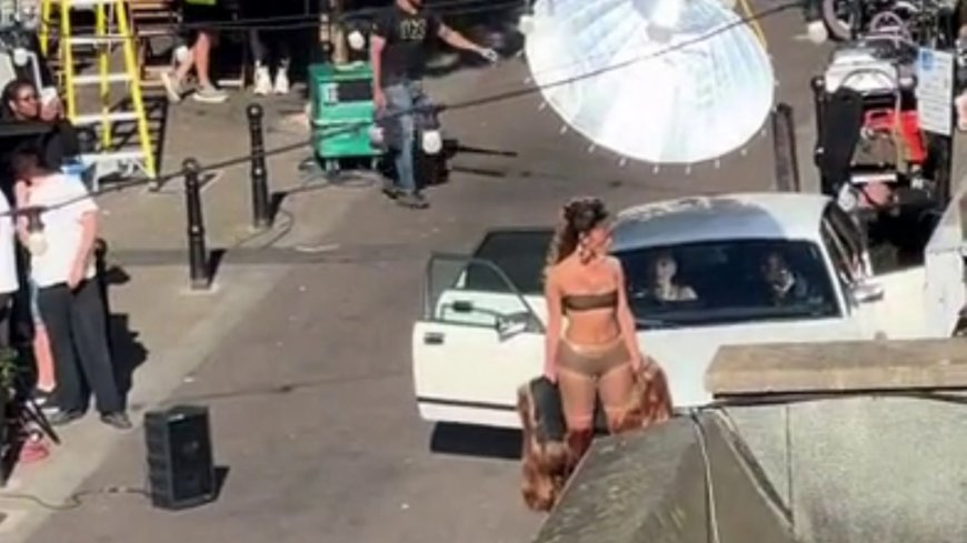 East London locals shocked as huge US rapper takes over street to film music video --[Reported by Umva mag]