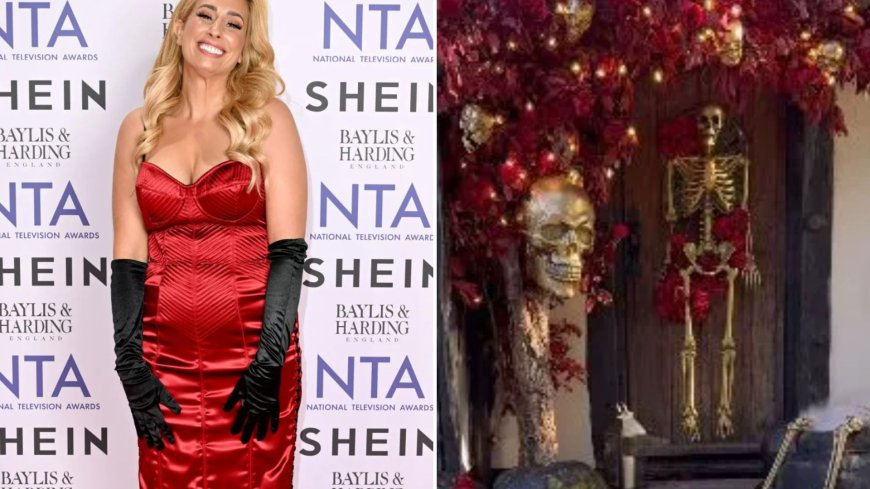 Stacey Solomon’s fans point out major issue as she shows off incredible Halloween front door decorations --[Reported by Umva mag]