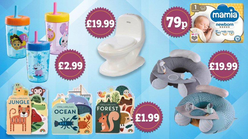 Exact date within days as Aldi’s sale on baby and toddler items is coming back – prices start from just 79p --[Reported by Umva mag]