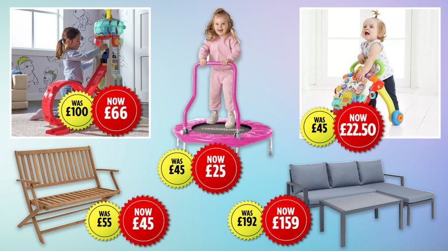 Argos shoppers are rushing to buy garden and kids bargains including 3ft trampoline that’s £25 instead of £45 --[Reported by Umva mag]