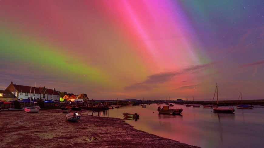 Northern Lights ‘likely’ to illuminate parts of the UK TONIGHT including England and Wales with stunning aurora on show --[Reported by Umva mag]