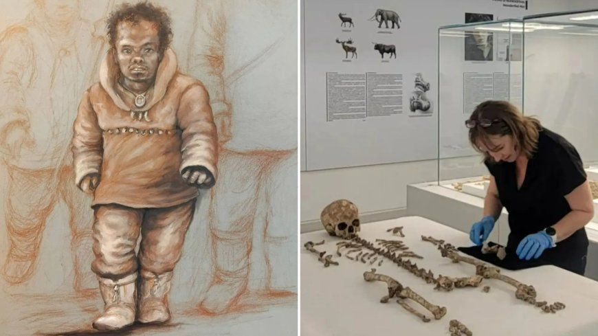 Reconstruction shows tiny Ice Age teenager from 11,000 years ago with dwarfism as new study sheds light on ancestors --[Reported by Umva mag]