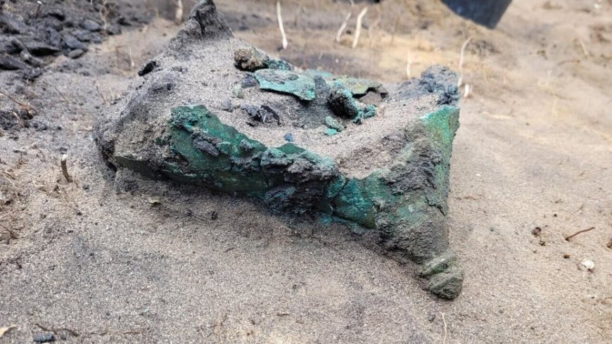 Rare ancient Celtic artifact unearthed in Poland, 2,300-year-old metal object excavated from charcoal pit --[Reported by Umva mag]