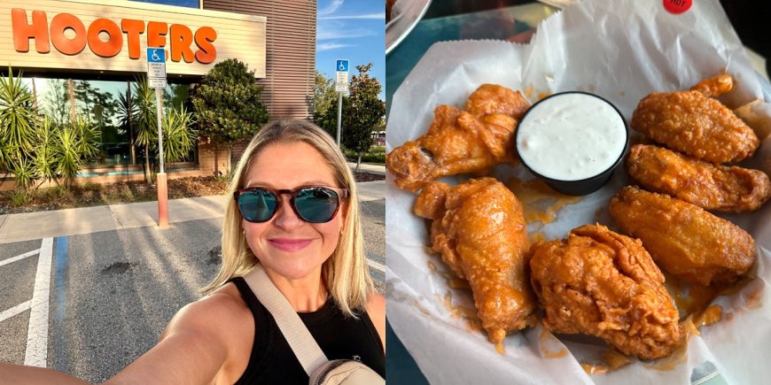 My family of 4 ate dinner at Hooters for the first time. Our $93 meal was a surprisingly good value. --[Reported by Umva mag]