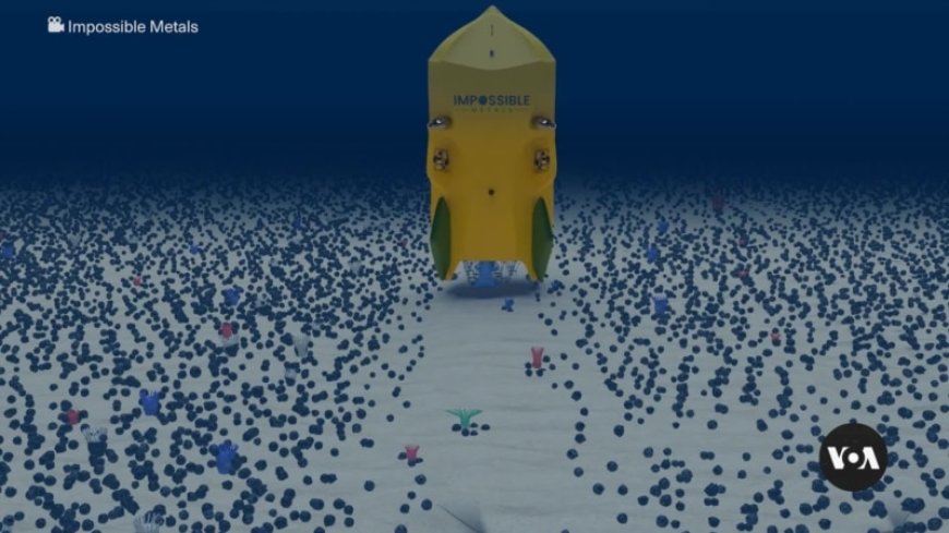 Debate churns over mining Pacific seabed for green-energy minerals --[Reported by Umva mag]