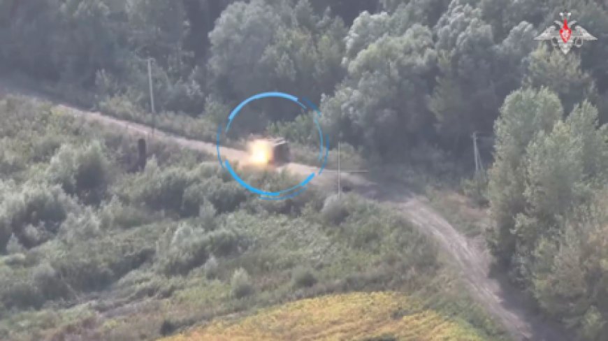 Russian drone knocks out Ukrainian armor in Kursk Region – MOD (VIDEO) --[Reported by Umva mag]