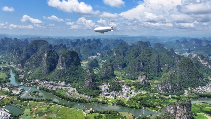 China’s manned airship enables ‘in the clouds’ sightseeing: China Daily --[Reported by Umva mag]