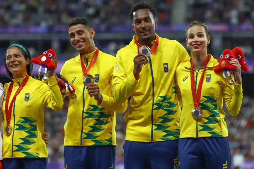 Brazil sets Paralympic medal record, takes 5th place overall in Paris --[Reported by Umva mag]