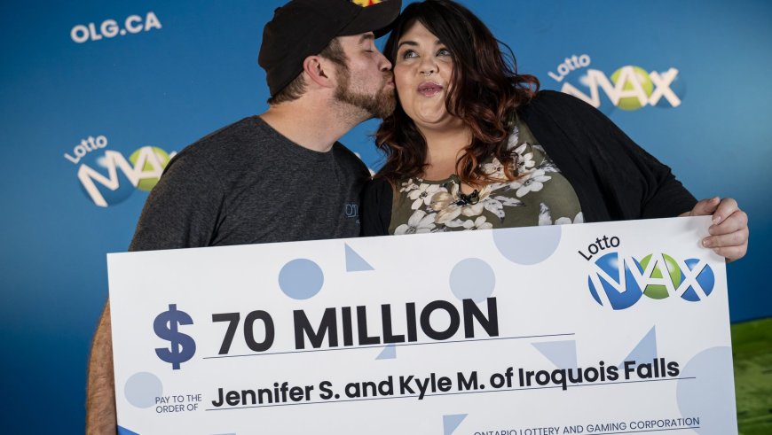 Northern Ontario couple wins $70M OLG Lotto Max jackpot on first-ever ticket purchase --[Reported by Umva mag]