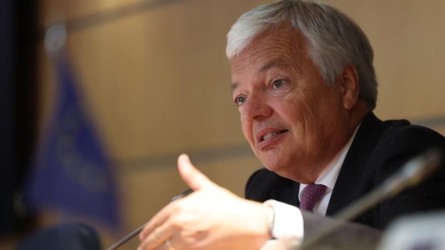 Reynders clarifies that reforming the election of the CGPJ is a “recommendation”, not a requirement --[Reported by Umva mag]