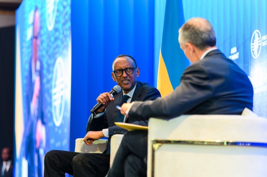 Kagame talks Rwanda’s development, hope for the future in young people --[Reported by Umva mag]