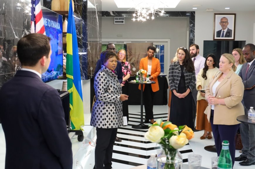 Rwandan embassy in US hosts Congressional chiefs of staff --[Reported by Umva mag]