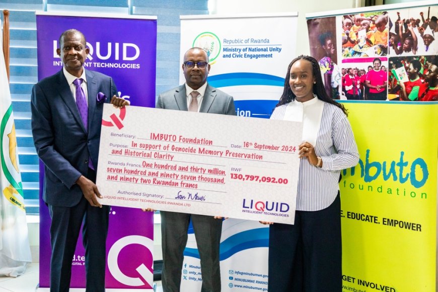 FEATURED: Liquid contributes Rwf130 million towards preserving memory of Genocide against the Tutsi --[Reported by Umva mag]