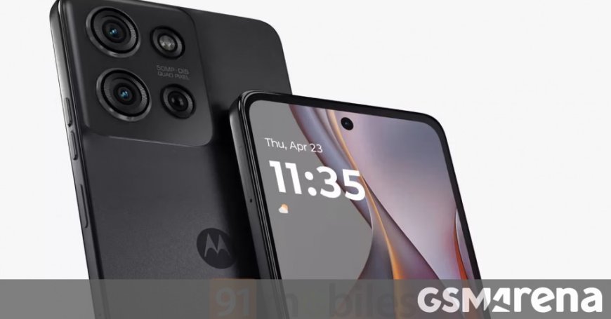 Moto G75 leaks in two colors --[Reported by Umva mag]