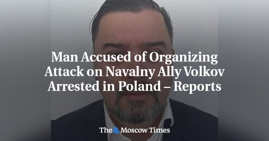 Man Accused of Organizing Attack on Navalny Ally Volkov Arrested in Poland – Reports --[Reported by Umva mag]