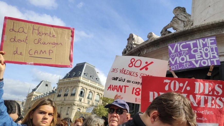 Rallies across France in support of woman who was drugged, raped --[Reported by Umva mag]