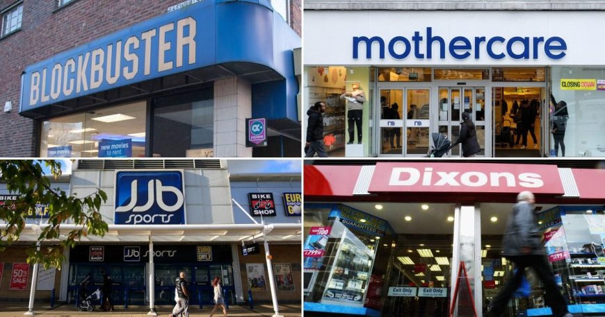 The nine high street shops you may have forgotten about --[Reported by Umva mag]