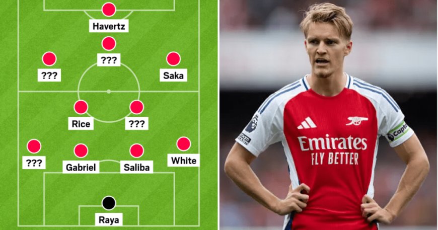 Three ways Arsenal can line-up without Martin Odegaard after captain suffers ‘significant’ injury --[Reported by Umva mag]