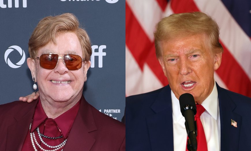 Elton John thanks Donald Trump for ‘his support’: ‘He’s been to my concerts many, many times’ --[Reported by Umva mag]