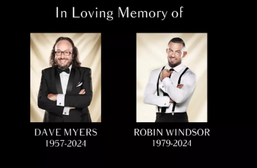 Strictly Come Dancing pays tribute to Robin Windsor and Dave Myers in launch show --[Reported by Umva mag]