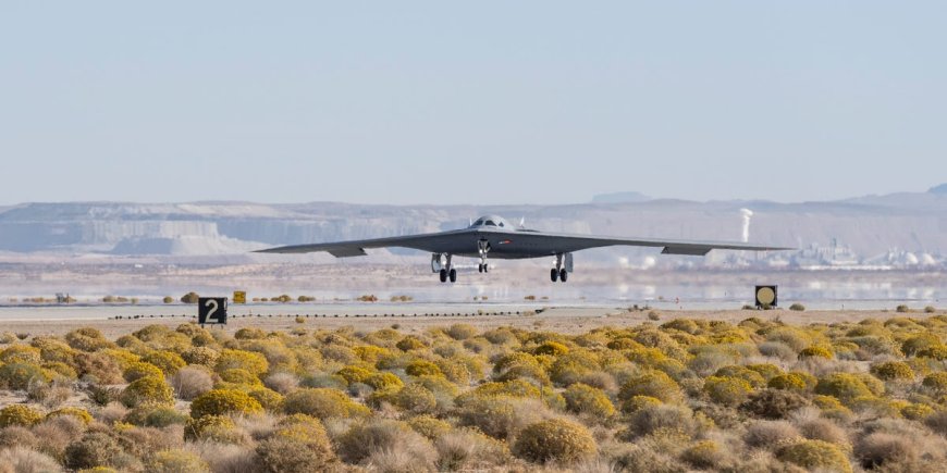 See the first video showing the US Air Force's B-21 Raider in flight --[Reported by Umva mag]