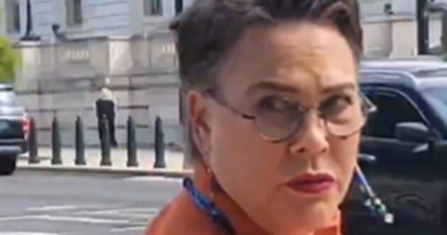 LIKE A BOSS: Conservative Republican Rep. Harriet Hageman Expertly Trolls Code Pinko Protesters in DC (VIDEO) --[Reported by Umva mag]