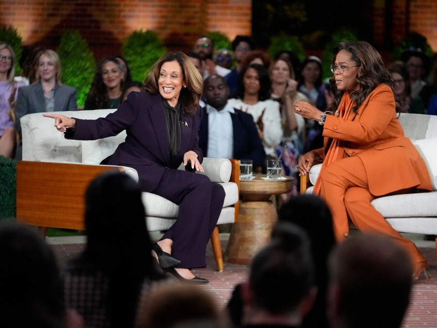 Kamala Harris joins Oprah Winfrey for star-studded election event --[Reported by Umva mag]