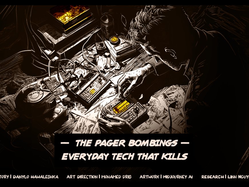 The pager bombings – everyday tech that kills --[Reported by Umva mag]