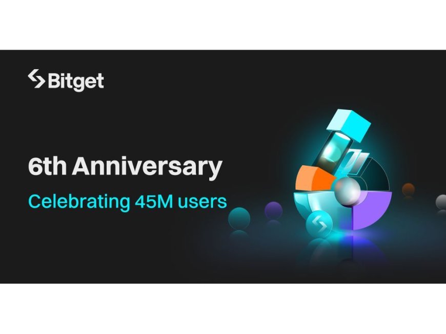 Bitget Celebrates Its 6th Anniversary, Surpassing 45 Million Users --[Reported by Umva mag]