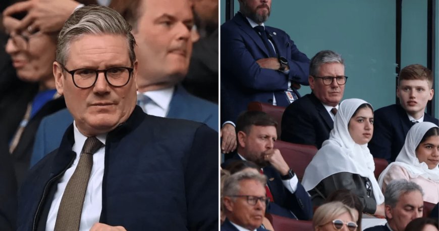 Keir Starmer defends decision to accept freebie offer to watch Arsenal from the posh seats --[Reported by Umva mag]