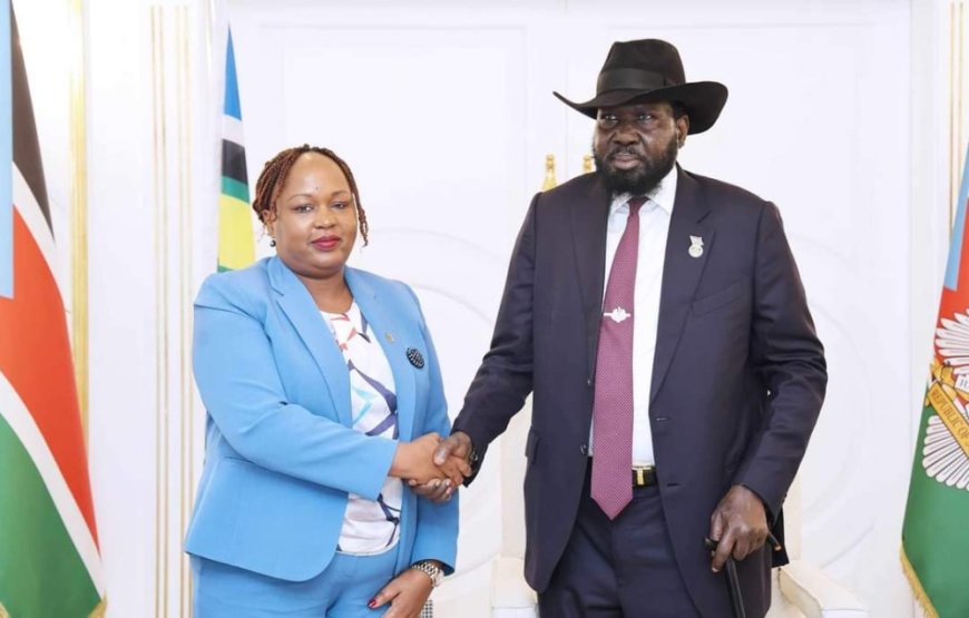 President Kiir, EAC Secretary General discuss ways to promote regional stability --[Reported by Umva mag]