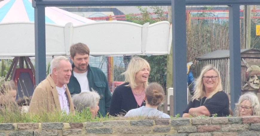 Beaming Zoe Ball pictured for first time since unexplained BBC Radio 2 absence --[Reported by Umva mag]