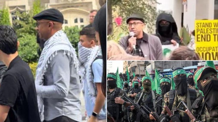 Cornell professor who praised Oct 7 Hamas attack joins another anti-Israel protest on campus --[Reported by Umva mag]