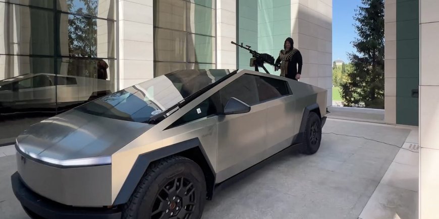 A Russian warlord who seemingly put a machine gun on a Cybertruck says Elon Musk 'remotely disabled' the militarized EV --[Reported by Umva mag]