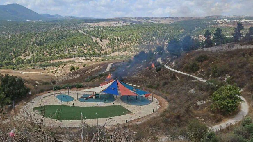 Hezbollah launches vast 150-rocket revenge blitz hitting playground after Israel’s biggest warplane blitz of conflict --[Reported by Umva mag]