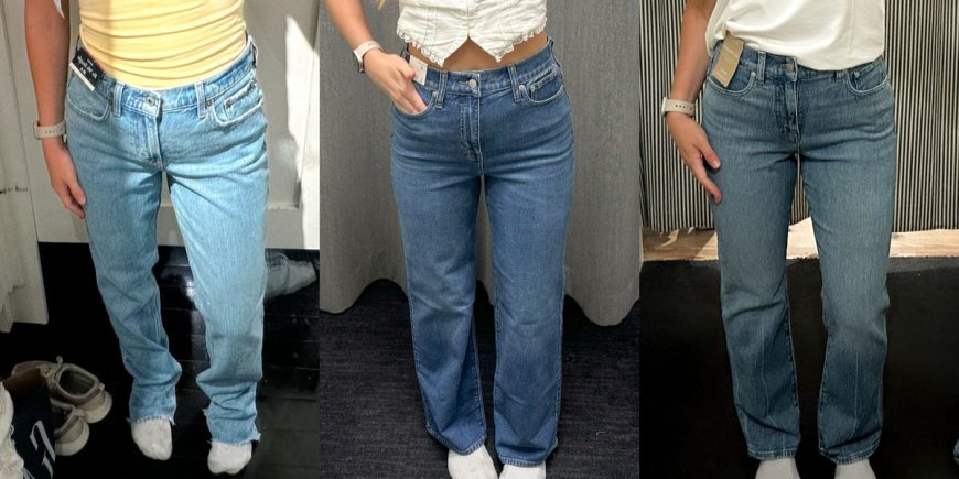 I tried on jeans at Abercrombie, J. Crew, and Madewell. Turns out, the perfect pair does exist. --[Reported by Umva mag]