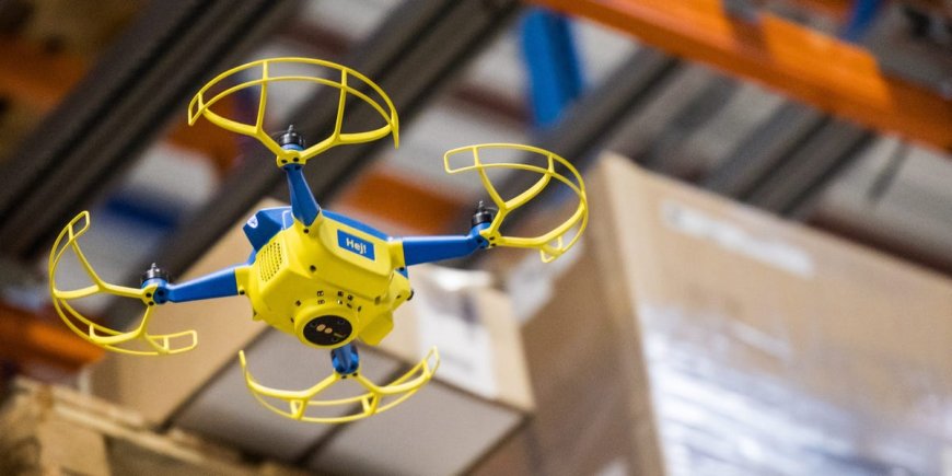 Ikea's fleet of 250 autonomous drones takes stock of warehouse inventory without any human intervention --[Reported by Umva mag]