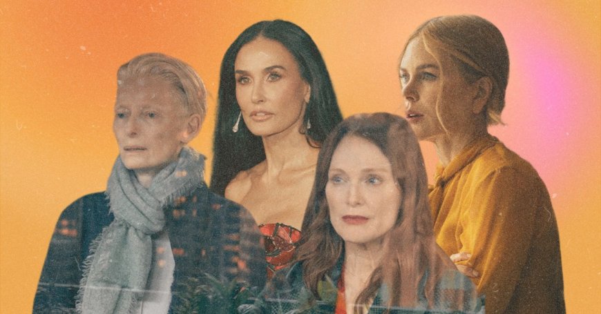 While Brad Pitt and George Clooney Settle Into Silver-Fox Charm, Their Female Peers Are the True Stars of the Season --[Reported by Umva mag]