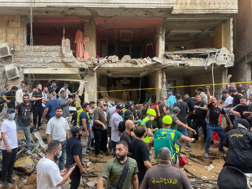 Israel strikes Beirut suburb in latest attack in Lebanon --[Reported by Umva mag]