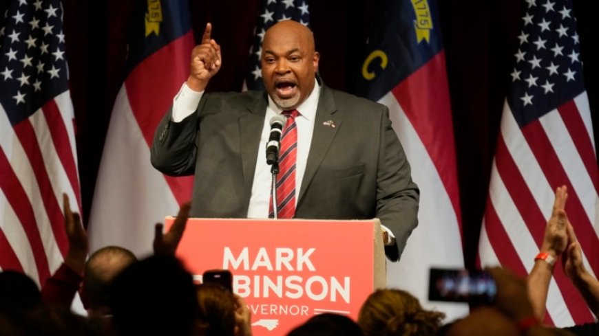 North Carolina gubernatorial candidate refuses to quit amid reports of racial, sexual comments --[Reported by Umva mag]