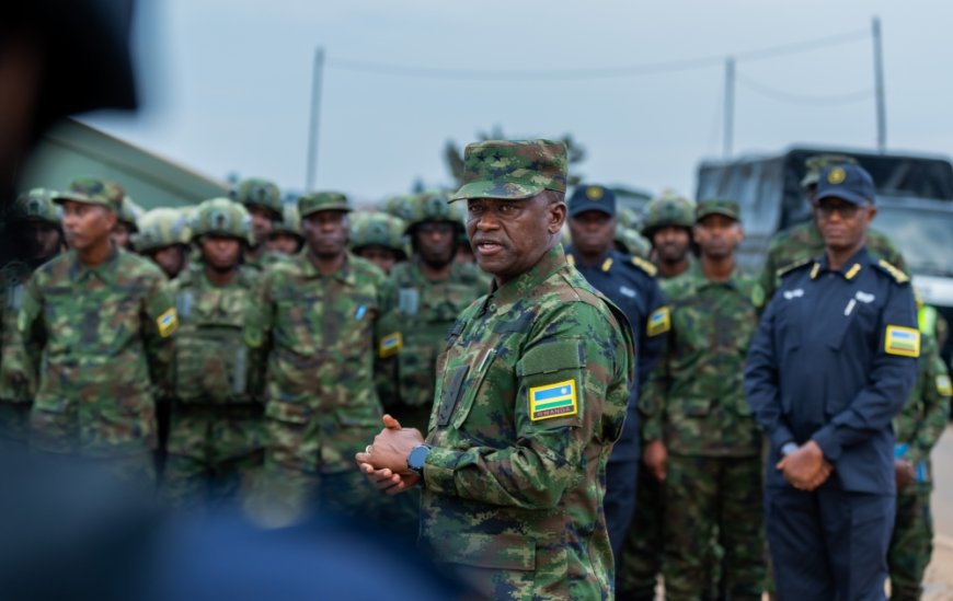 Gen Nyakarundi welcomes back Rwandan troops from Mozambique --[Reported by Umva mag]