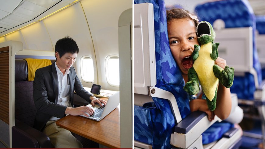 Mom asks social media users if she's wrong for traveling in first class with her child, ignites debate --[Reported by Umva mag]