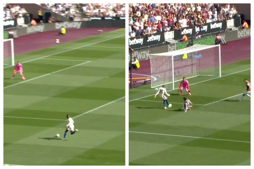 (Video) Nicolas Jackson scores ridiculously easy goal against Hammers; question marks over goalkeeper --[Reported by Umva mag]