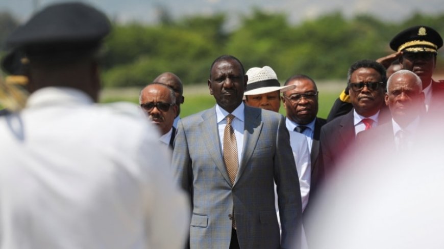 Kenya's president visits Haiti as UN considers future of peacekeeping efforts --[Reported by Umva mag]